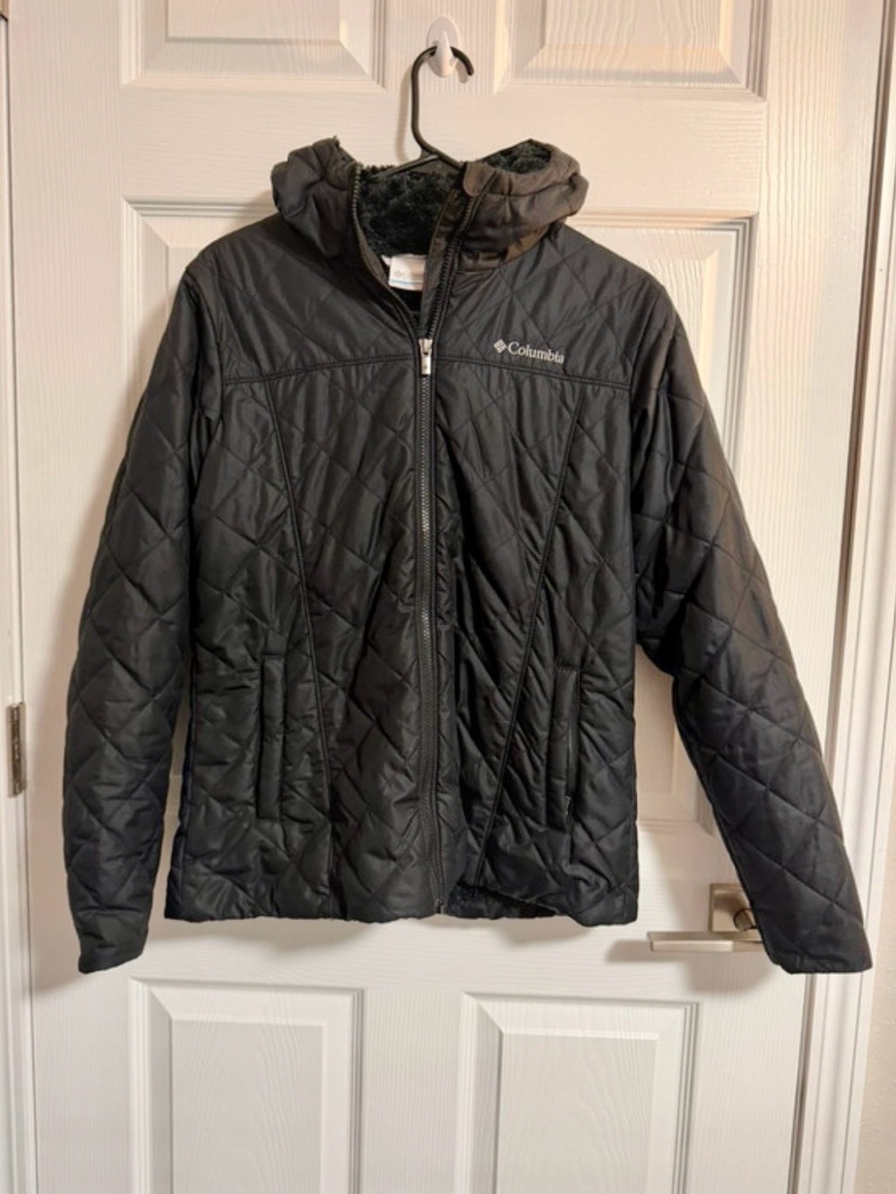 Womenâs Columbia Winter Jacket - Black - size M